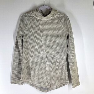 Prana Wool Blend Faux Turtleneck Sweater